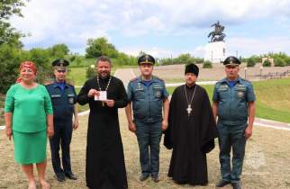 Курские сотрудники МЧС навестили коллег из Белгородской области