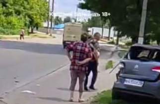 В Курске на Магистральном в ДТП попала инкассаторская машина