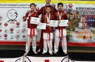 Курские каратисты выиграли медали на турнире «Йошкин кот» в Марий Эл