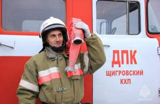 Курские добровольцы с начала года участвовали в тушении 373 пожаров
