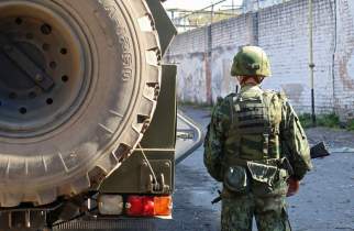 В Судже военные «Севера» помогают оставшимся жителям продуктами и эвакуацией