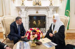 Патриарх Кирилл благословил принесение мощей Дмитрия Донского в Курск