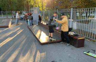 В курском скейтпарке «Гелиос» проходят бесплатные тренировки