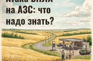 Курянам напомнили правила безопасности на АЗС из-за атак БПЛА