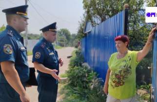 Курские спасатели проводят профилактические рейды в СНТ