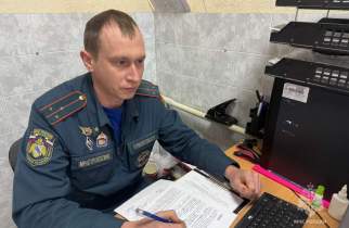 Курский дознаватель МЧС Сергей Гридасов стал лучшим в регионе