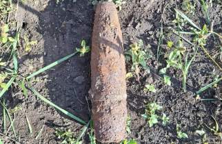В Курском районе нашли взрывоопасный предмет