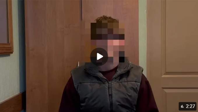 В Курске опубликовано видео допроса организатора массового концерта